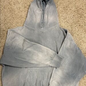 MoojiMooji Distressed Hoodie Gray